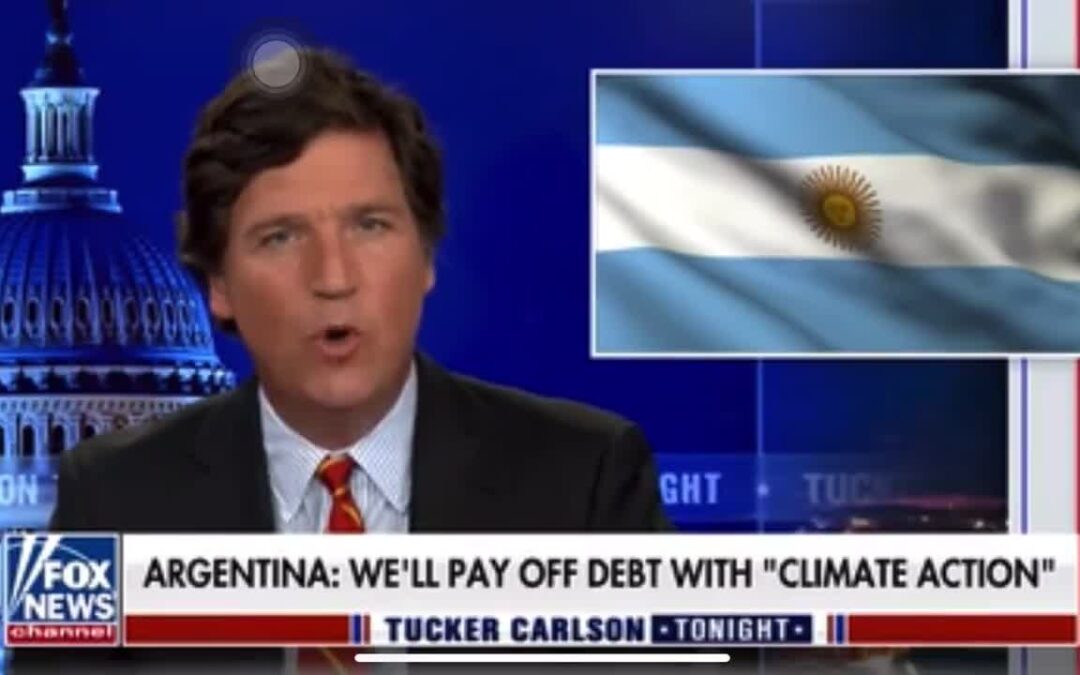 UN PROGRAMA DE TV ESTADOS UNIDOS SE BURLÓ DE LA DE LA PROPUESTA ARGENTINA DE CAMBIAR DEUDA POR ACCIONES CLIMÁTICAS