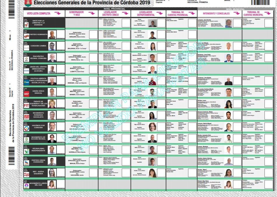 ¿SE TERMINAN LAS LISTAS SÁBANAS PARA VOTAR?