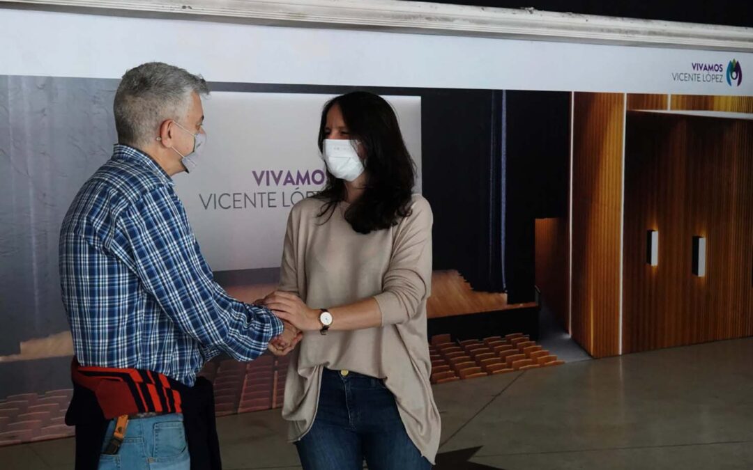 LA INTENDENTA DE VICENTE LÓPEZ ANUNCIÓ EL INICIO DE LAS OBRAS DE RECONSTRUCCIÓN DEL CENTRO CULTURAL MUNRO