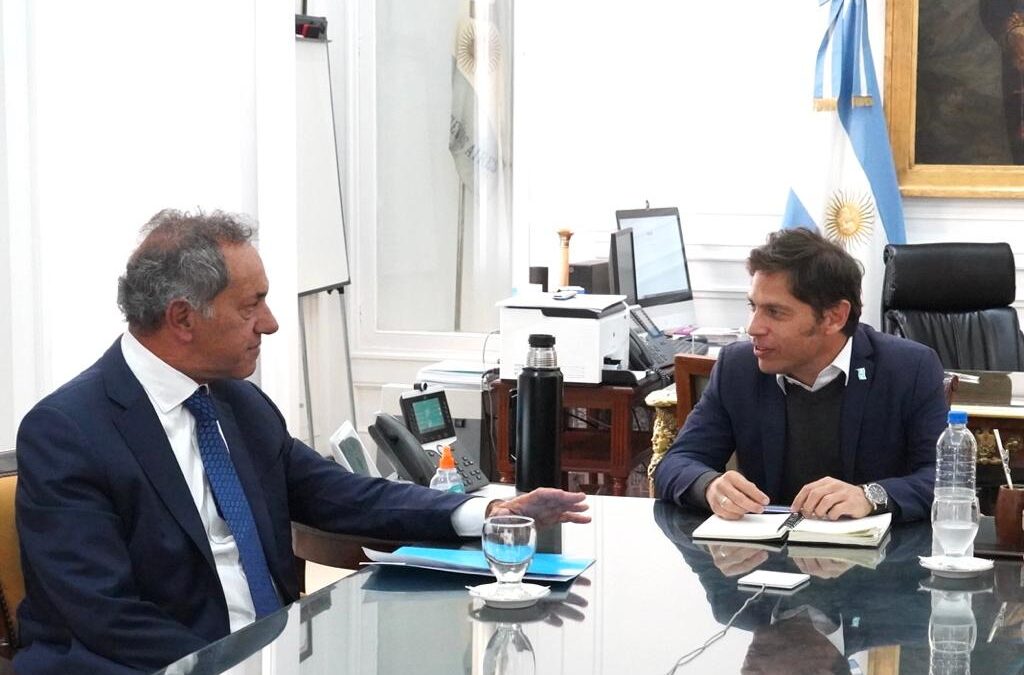 SCIOLI: RÁPIDA REUNIÓN CON KICILLOF