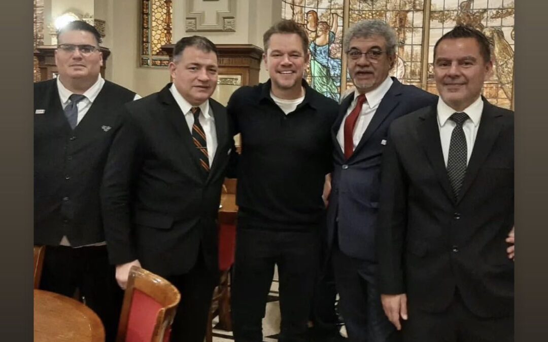 MATT DAMON DE VISITA EN ARGENTINA