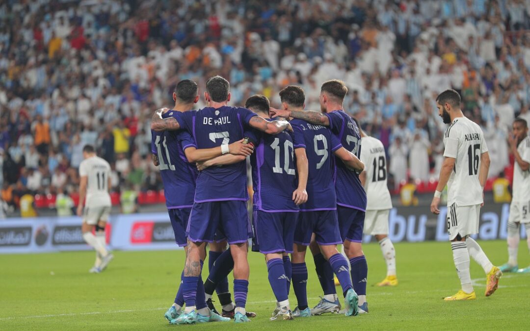 ARGENTINA GOLEÓ A EMIRATOS ÁRABES E ILUSIONA A TODO UN PAÍS