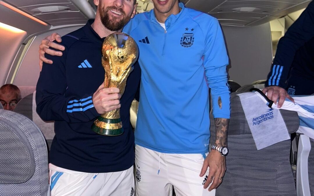 MESSI: “YA HACE UN MES QUE SOMOS CAMPEONES DEL MUNDO”
