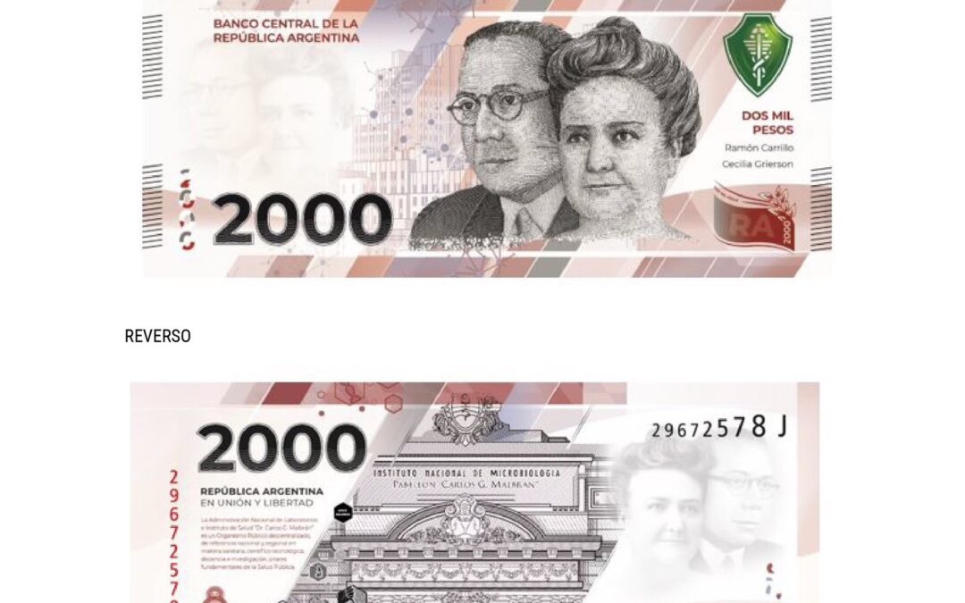 NUEVO BILLETE ARGENTINO: DUPLICA AL QUE ACTUALMENTE TIENE MÁS VALOR