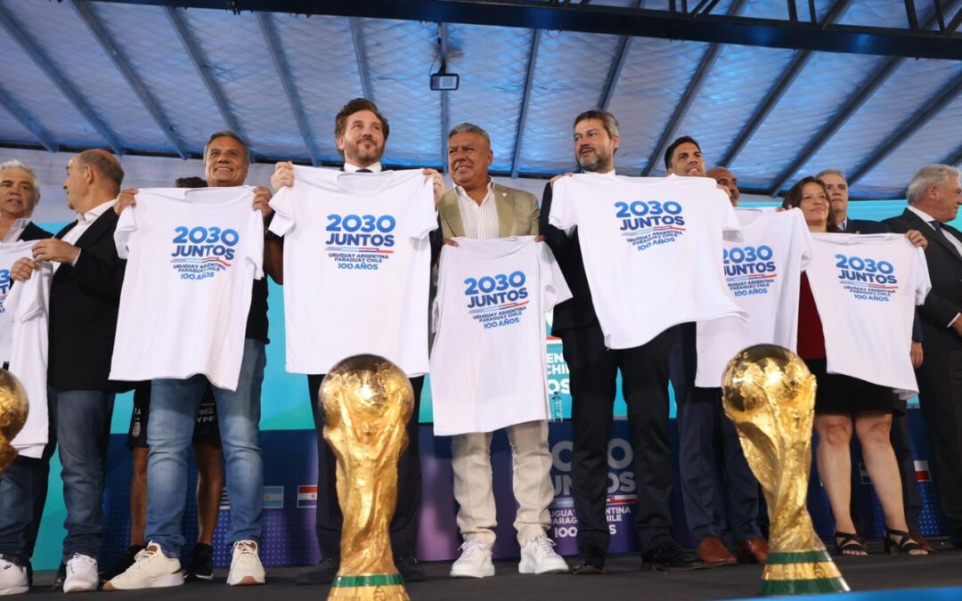 ARGENTINA, PARAGUAY, URUGUAY Y CHILE LANZARON LA CANDIDATURA AL MUNDIAL 2030