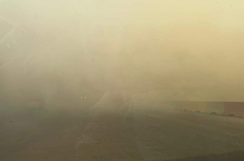 HUMO, CALOR Y SIN LLUVIAS EN LA CIUDAD DE BUENOS AIRES Y EL CONURBANO