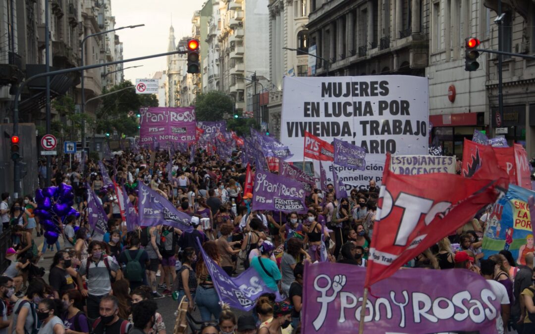 ORGANIZACIONES DE IZQUIERDA REALIZARÁN UNA MARCHA EN EL DÍA DE LA MUJER