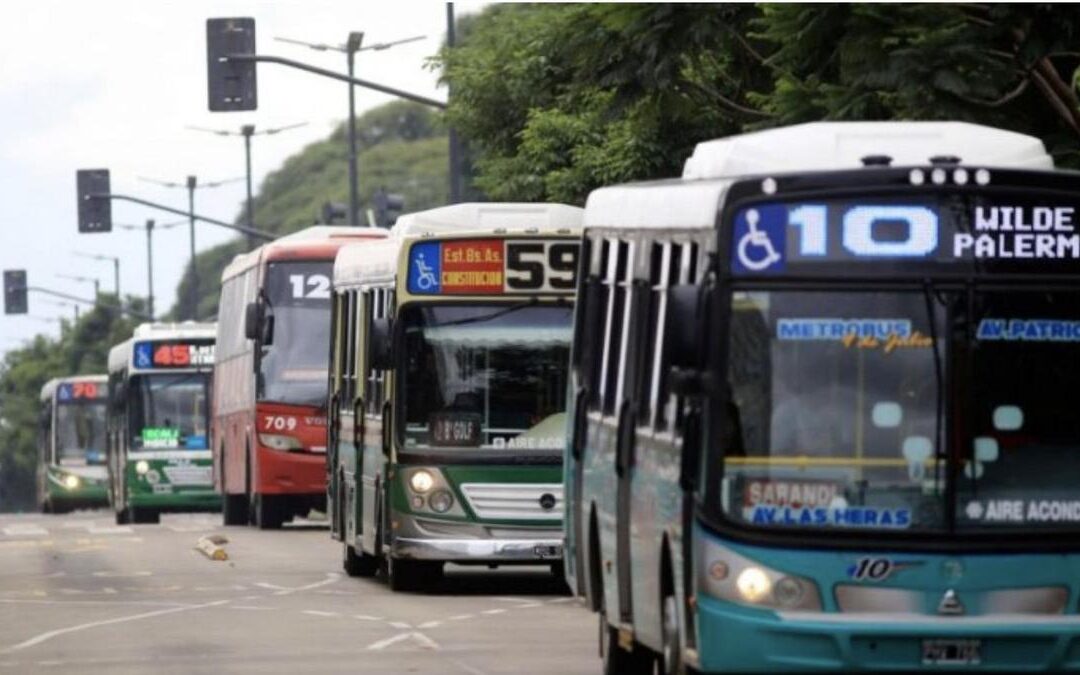 EL MIÉRCOLES POR LA TARDE HABRÁ PARO DE COLECTIVOS EN EL AMBA