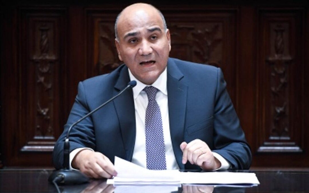 MANZUR DECLINÓ SU CANDIDATURA A VICEGOBERNADOR DE TUCUMÁN