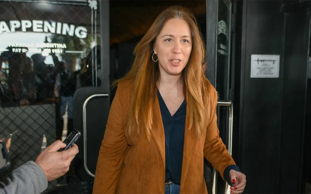 MARÍA EUGENIA VIDAL: «VOY A VOTAR A HORACIO»