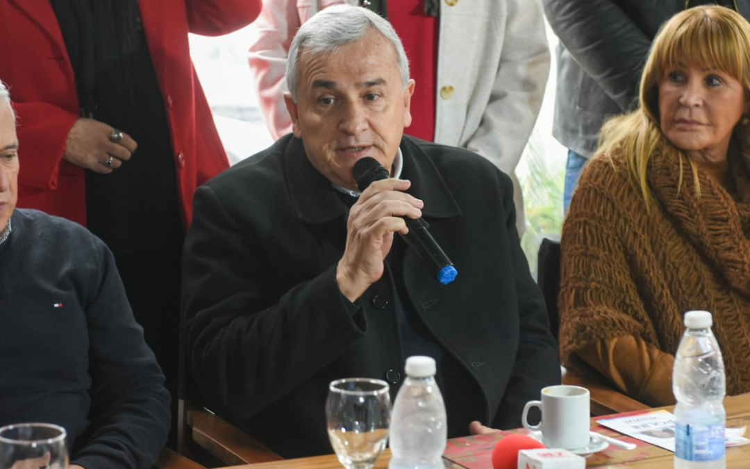 GERARDO MORALES EN CHACO: «LA DESAPARICIÓN DE CECILIA ES LA CONSECUENCIA DE UN ESTADO PARALELO CON PERSONAJES QUE MANEJAN DINEROS PÚBLICOS SIN CONTROL Y SE ENRIQUECEN»